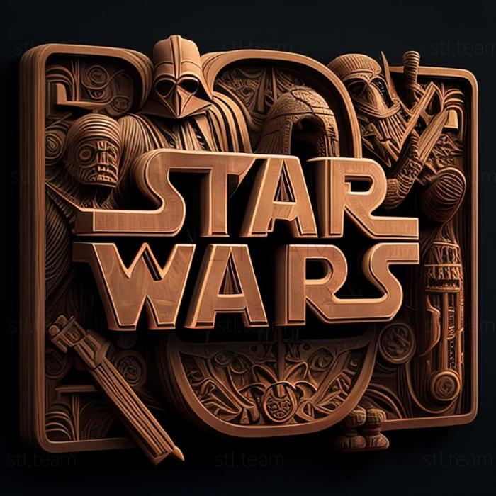 3D модель Гра Star Wars Galaxy of Heroes (STL)
